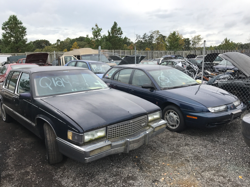 SDV and a fairly-clean Saturn S-series wagon.